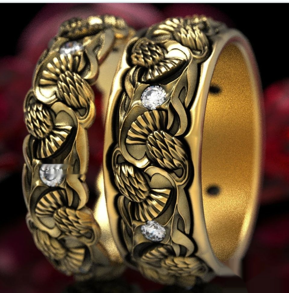 Exaggerated Personalized Vintage Ring In European And American Styles