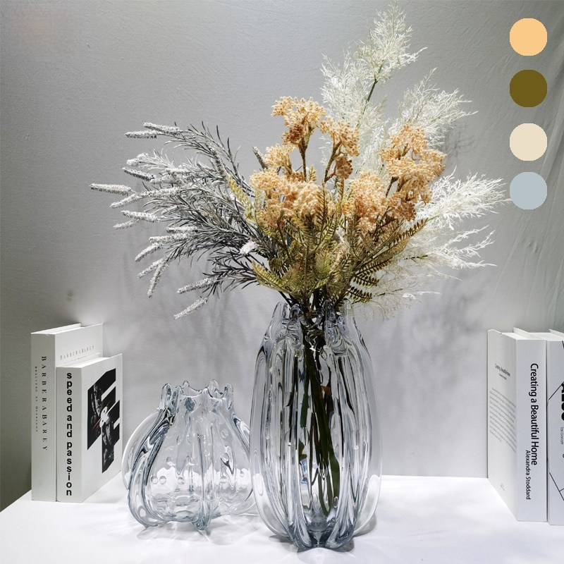 High-End Floral Art For Modern Home Decor A Light-Luxury Vase