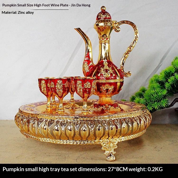 Exquisite Wine Set Court Stylehome Decor Piece Classic And Creative Wine Glasses And Carafes For Dining Rooms And Hotels