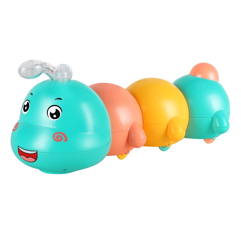 Electric Magnetic Caterpillar Omnidirectional Light And Music Toy