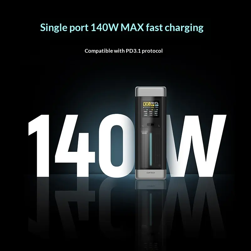 25000mAh Capacity 140W Fast Charging 210W Power