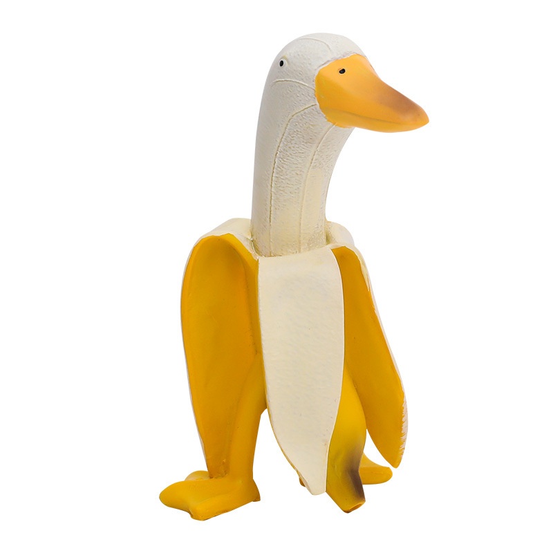 Banana Duck Creative Art Garden Ornament Banana-Yellow Duck