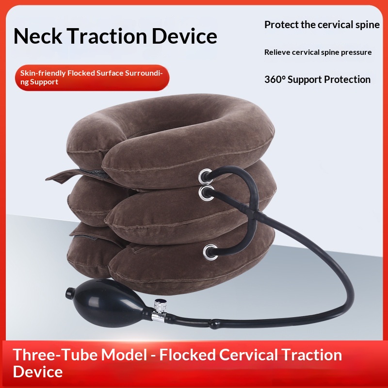 Inflatable Cervical Collar For Neck Traction Home Use Neck Support And Stretching Device