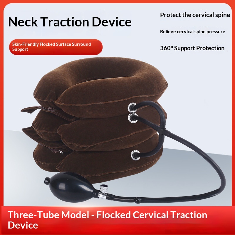 Inflatable Cervical Collar For Neck Traction Home Use Neck Support And Stretching Device