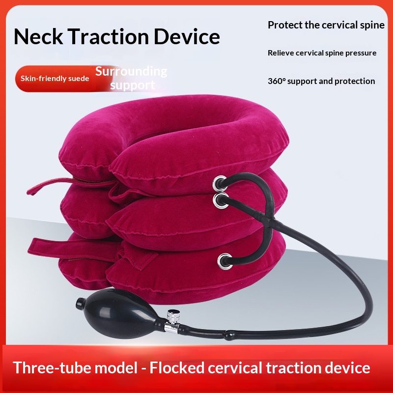 Inflatable Cervical Collar For Neck Traction Home Use Neck Support And Stretching Device
