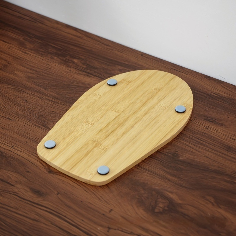 Stirrer Mobile Kitchen Appliance Coffee Machine Non-slip Mat Wooden Tray