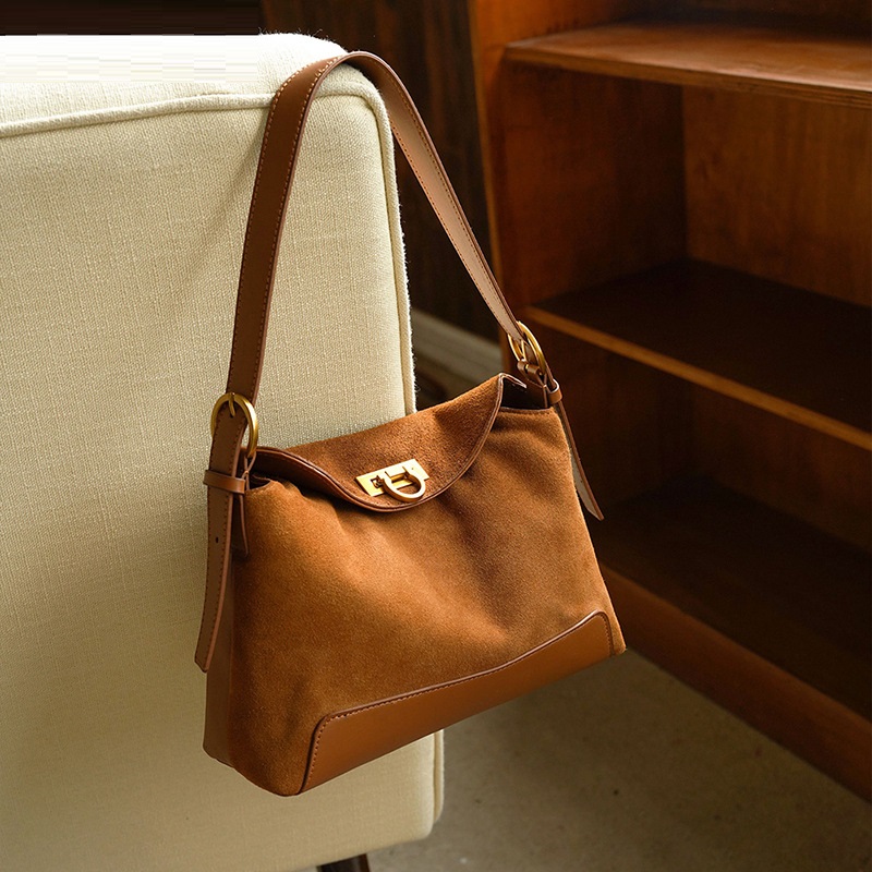Sophisticated Suede Womens Tote Bag With A High-End Vibe
