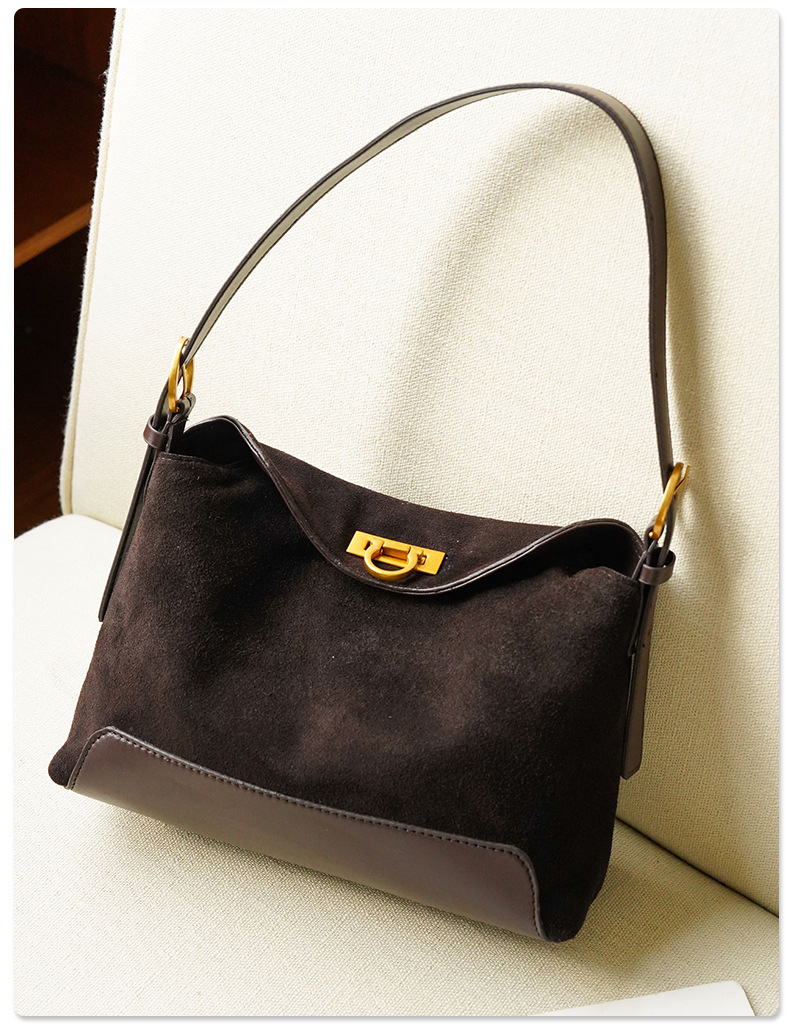 Sophisticated Suede Womens Tote Bag With A High-End Vibe