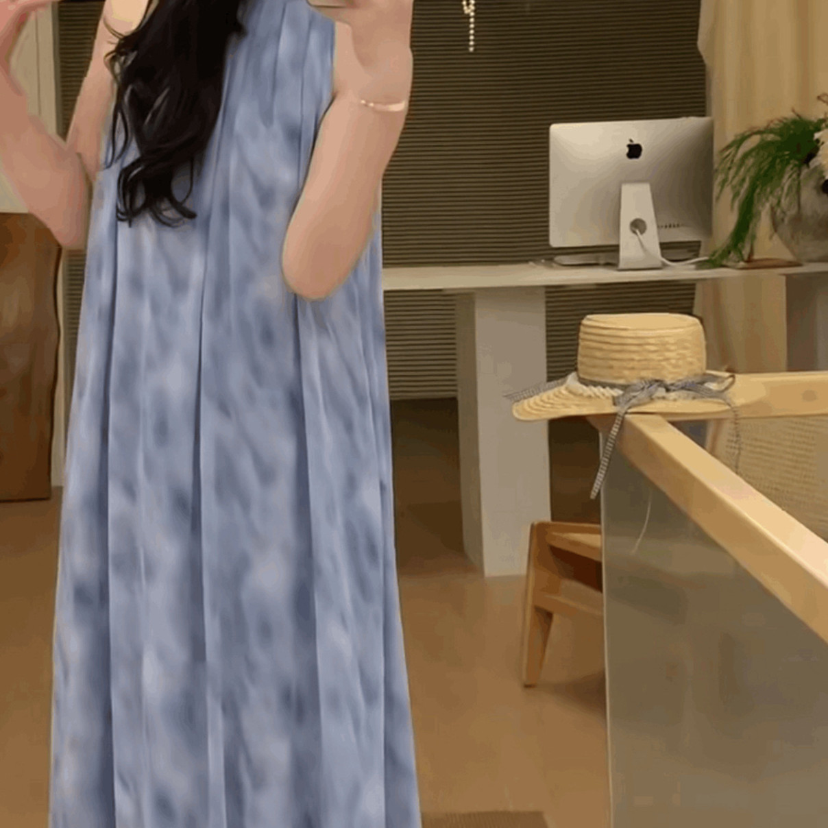 A Sleeveless A-line Tank Dress For Your Beach Vacation