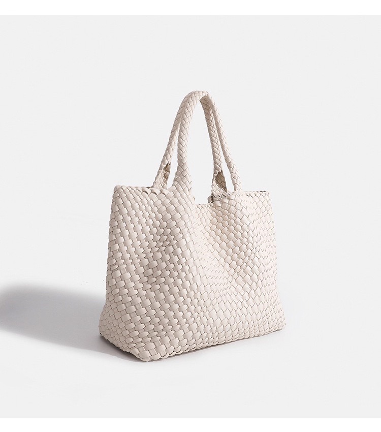 High-end Handwoven High-capacity Stylish Underarm Shoulder Bag