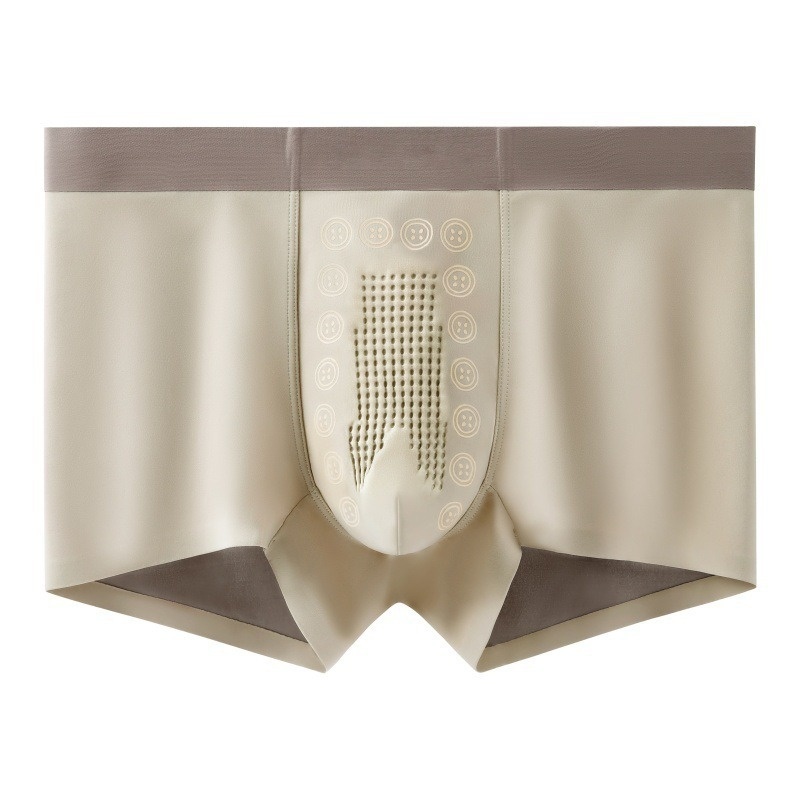 Mens Seamless Antibacterial Modal Boxer Briefs