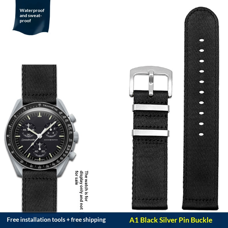 Planetary Series Nylon Canvas Watch Strap