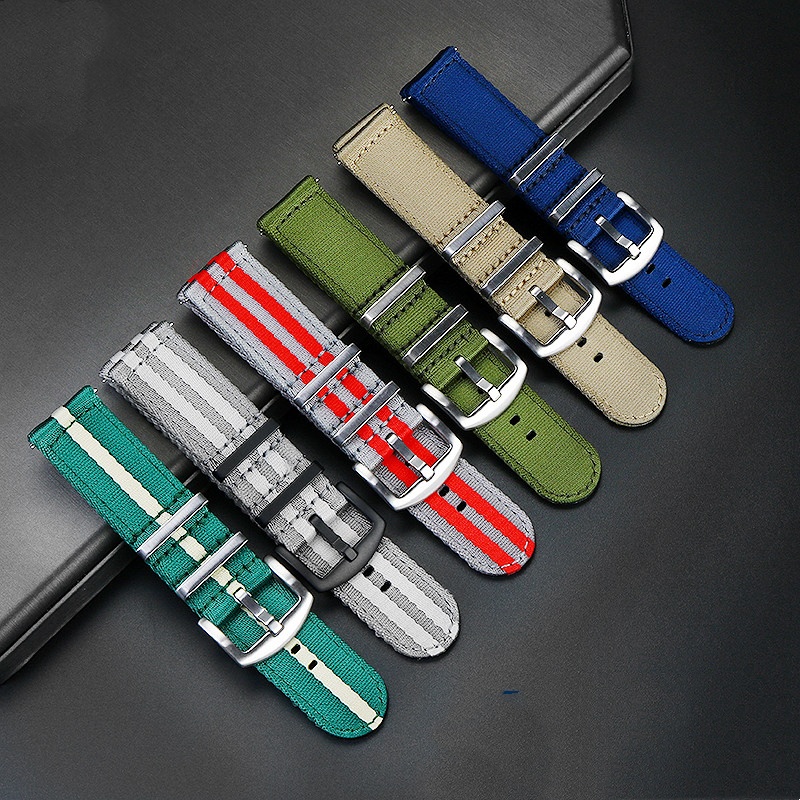 Planetary Series Nylon Canvas Watch Strap