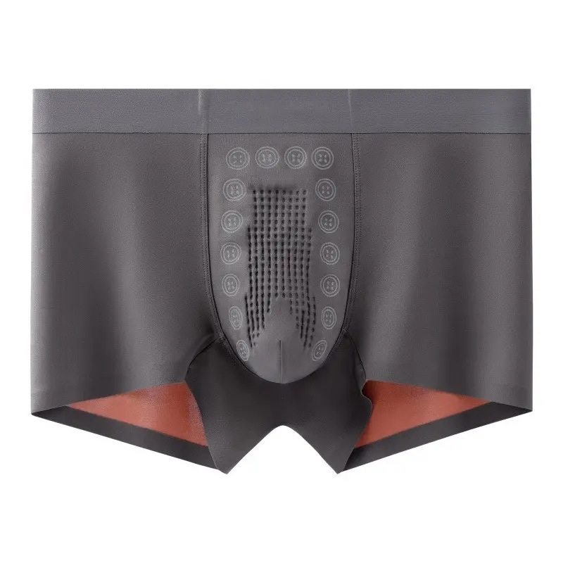 Mens Seamless Antibacterial Modal Boxer Briefs