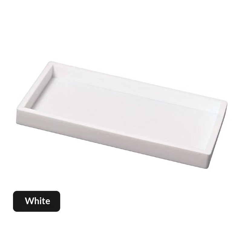 Small Silicone Tray No Drilling Required For Organizing Your Vanity Desk