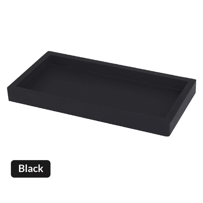 Small Silicone Tray No Drilling Required For Organizing Your Vanity Desk