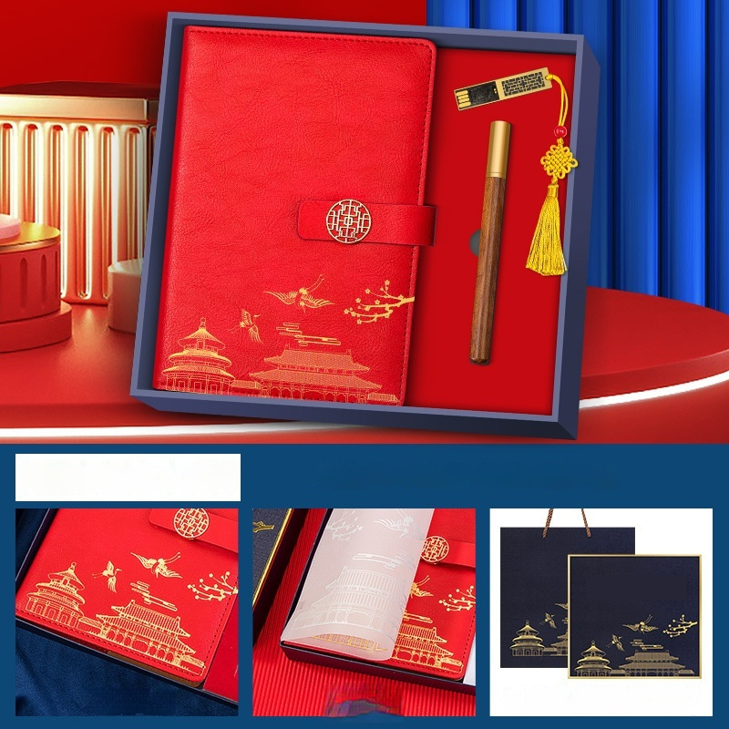 Home Holiday Event Business Gift Notebook Set 6