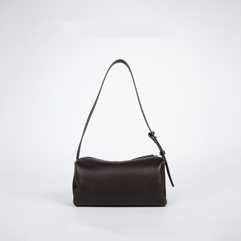 Crossbody Bag Minimalist Design Top Grain Leather Shoulder Bag