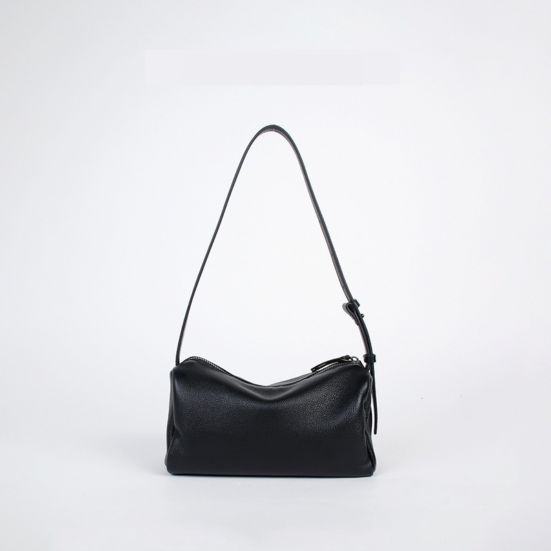Crossbody Bag Minimalist Design Top Grain Leather Shoulder Bag