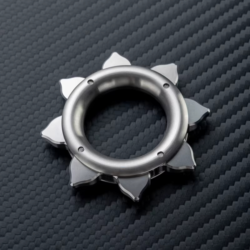 Mechanical Buddhist Bead Spinning Top Stress Relief EDC Fidget Spinner