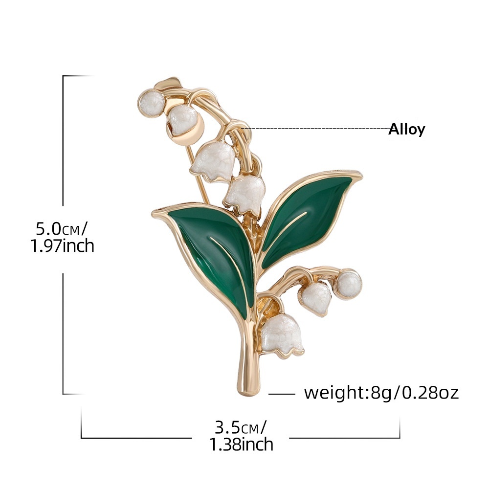 Pastoral Lily And Hyacinth Brooch Jewelry