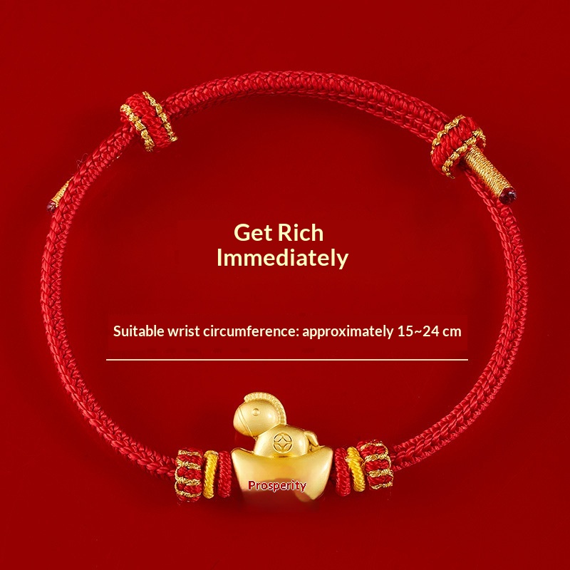 Lucky Handmade Bracelet For Those Born In The Year Of The Horse