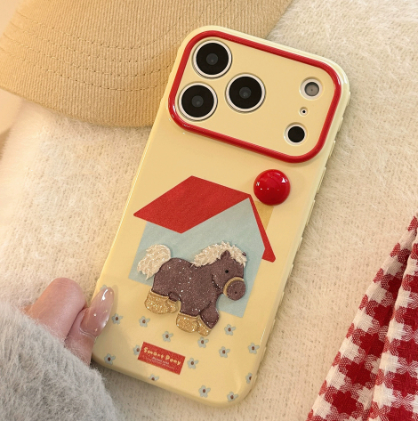 Hongri Little Horse 3D Cartoon Phone Case