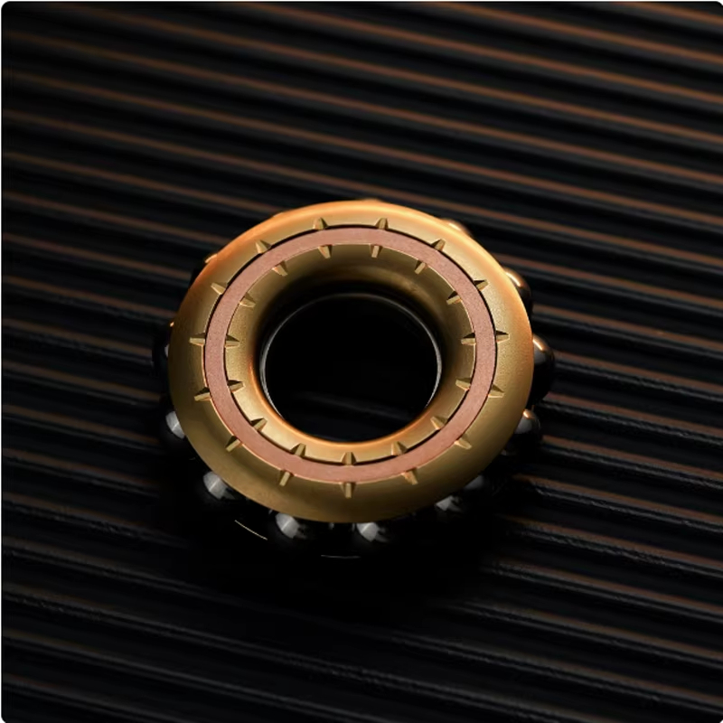 Mechanical Buddhist Bead Spinning Top Stress Relief EDC Fidget Spinner