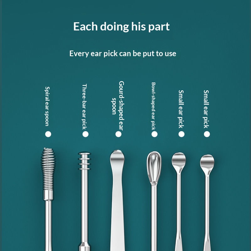 Portable Home Cleaning Ear-Picking Kit