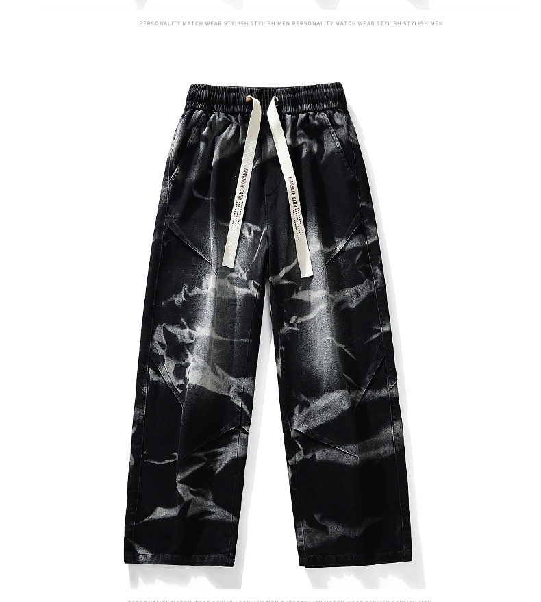 Men's Cotton Drawstring Pants, Straight-Leg, Easy Care 28