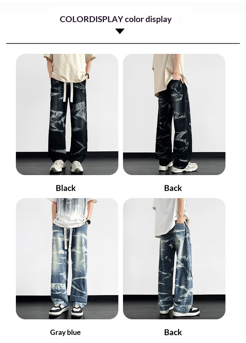 Men's Cotton Drawstring Pants, Straight-Leg, Easy Care 24