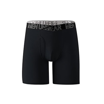 V-Shape Mens Breathable Boxer Briefs For Running And Fitness  Extended Length