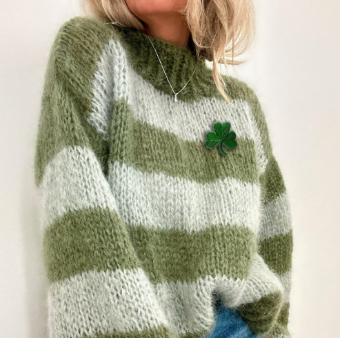 Womens Relaxed High-neck Casual Top