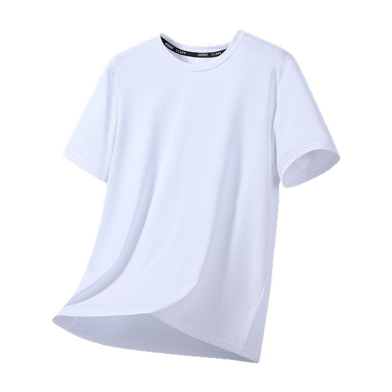 Loose Plus-Size Stretch Quick-Dry Running T-Shirt For Exercise