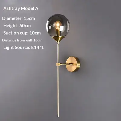 Wall Sconce For The Hallway Or Corridor In Front Of The Mirror