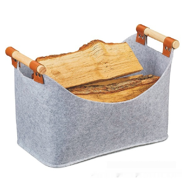 Creative Felt Firewood Storage Basket