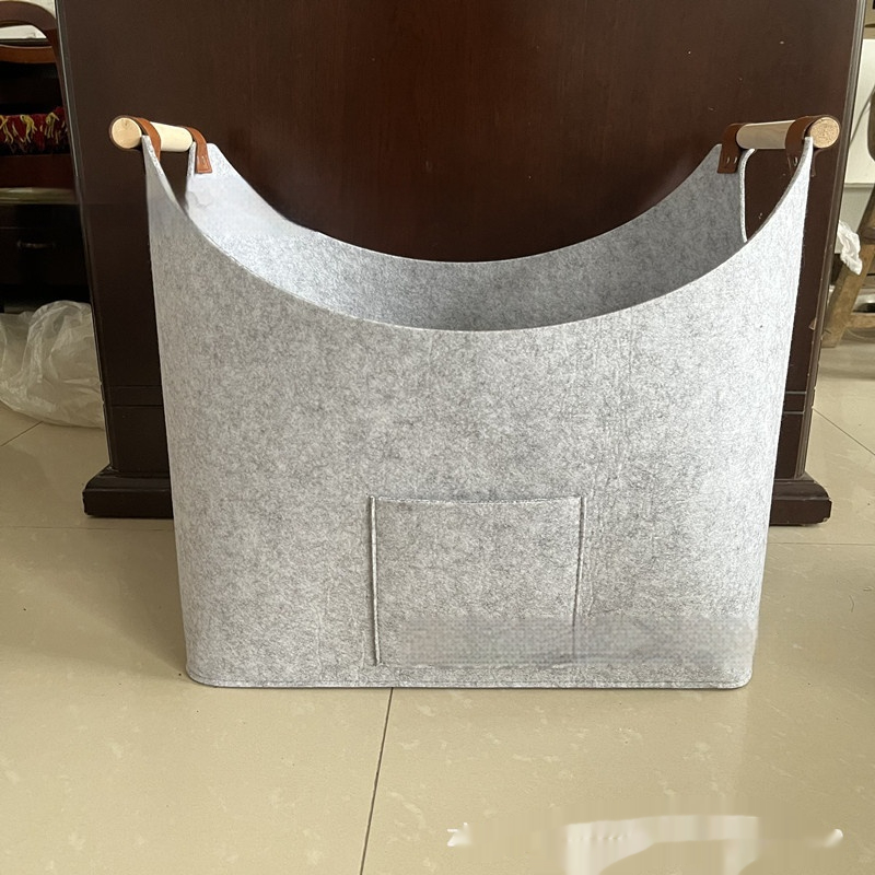 Creative Felt Firewood Storage Basket