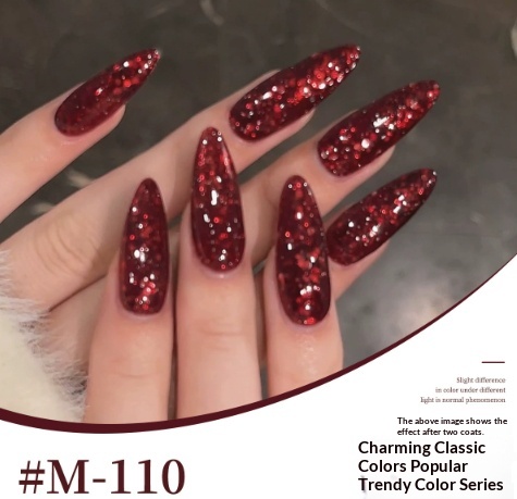 Complete Set Of Japanese-style Trendy Color Gel Nail Polish For UVLED Curing Specially Designed For Nail Salons