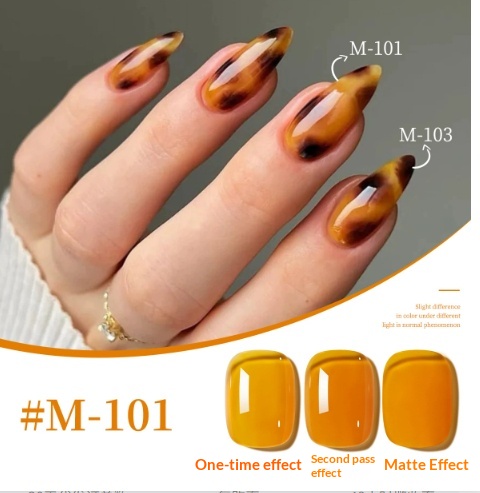 Complete Set Of Japanese-style Trendy Color Gel Nail Polish For UVLED Curing Specially Designed For Nail Salons