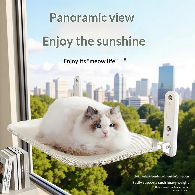 Suction-cup Cat Hammock Window Cat Bed Pet Cat Cage