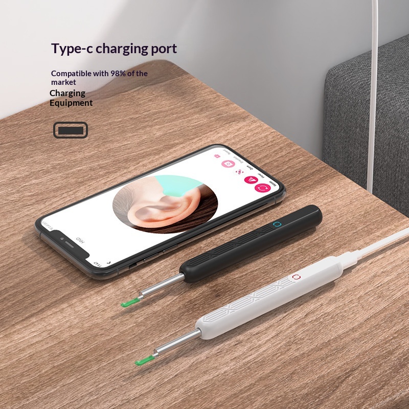 Visual Ear Pick Wireless Cleaning Endoscope For Ear Cleaning
