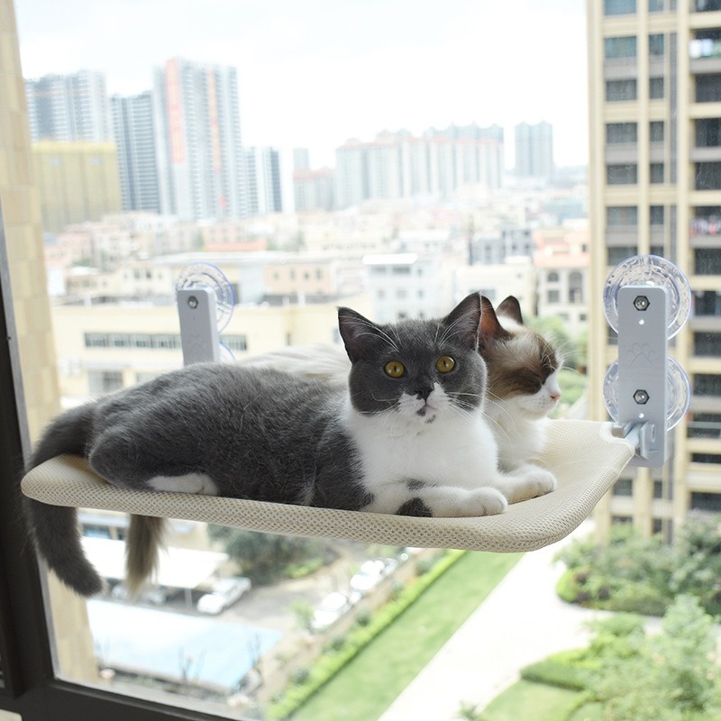Suction-cup Cat Hammock Window Cat Bed Pet Cat Cage