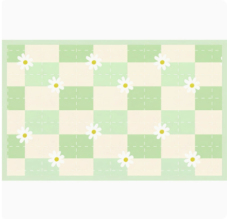 Napapi Water-Absorbing Rug Cross-Border Butterfly Design For The Bathroom