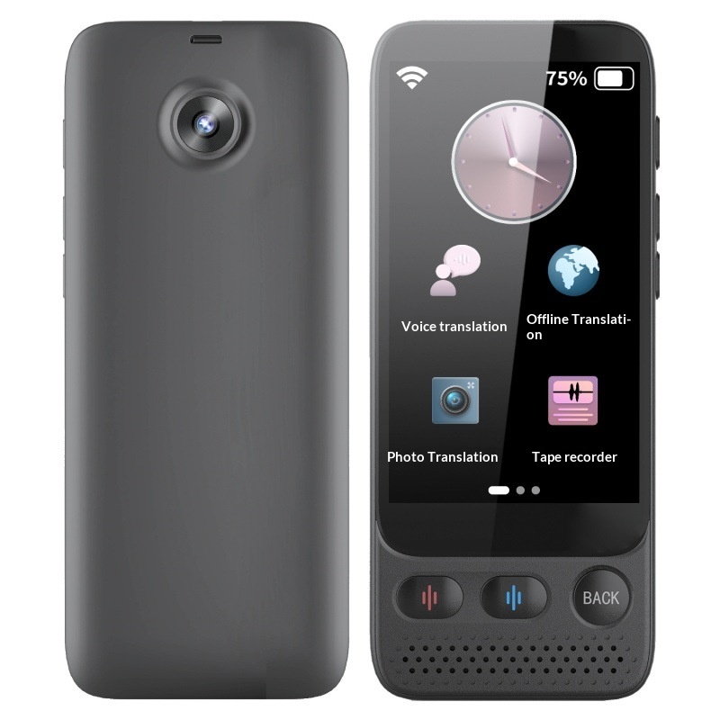 Photo Translation Device With Simultaneous Voice Translation In English