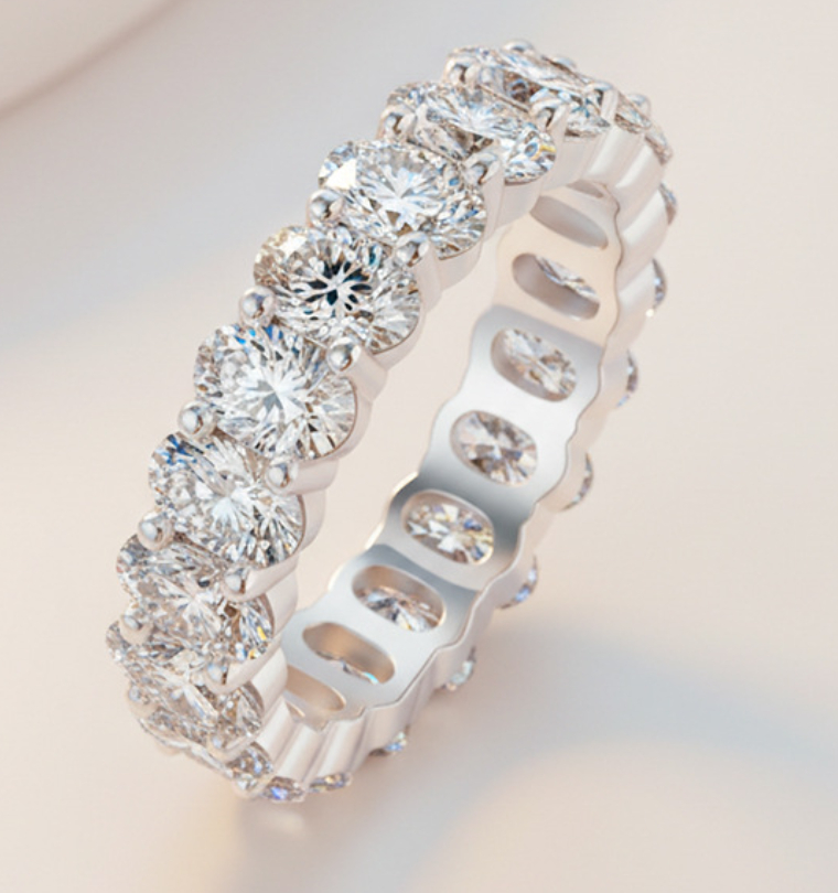 Sterling Silver Goose Egg Ring For Women