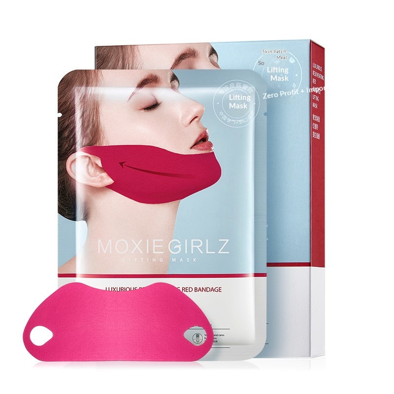 Firming Lifting Ear-Loop Hydrogel Mask For A Slimmer V-Shaped Face