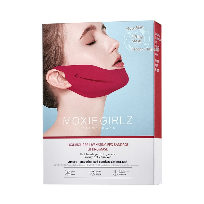 Firming Lifting Ear-Loop Hydrogel Mask For A Slimmer V-Shaped Face