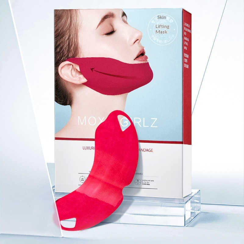 Firming Lifting Ear-Loop Hydrogel Mask For A Slimmer V-Shaped Face