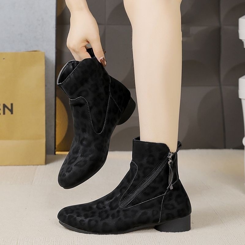 Women's Retro Suede Martin Boots Girl