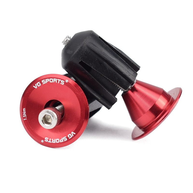 Aluminum Alloy Handlebar Plugs Bicycle Handlebar End Caps Mountain Bike Handlebar Expansion Plugs